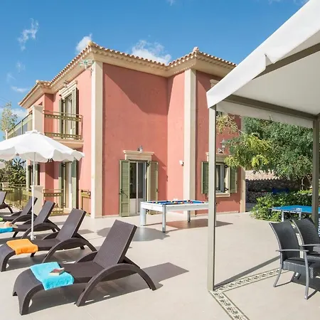 Lourdas Beach View Villa Влахата Экстерьер фото